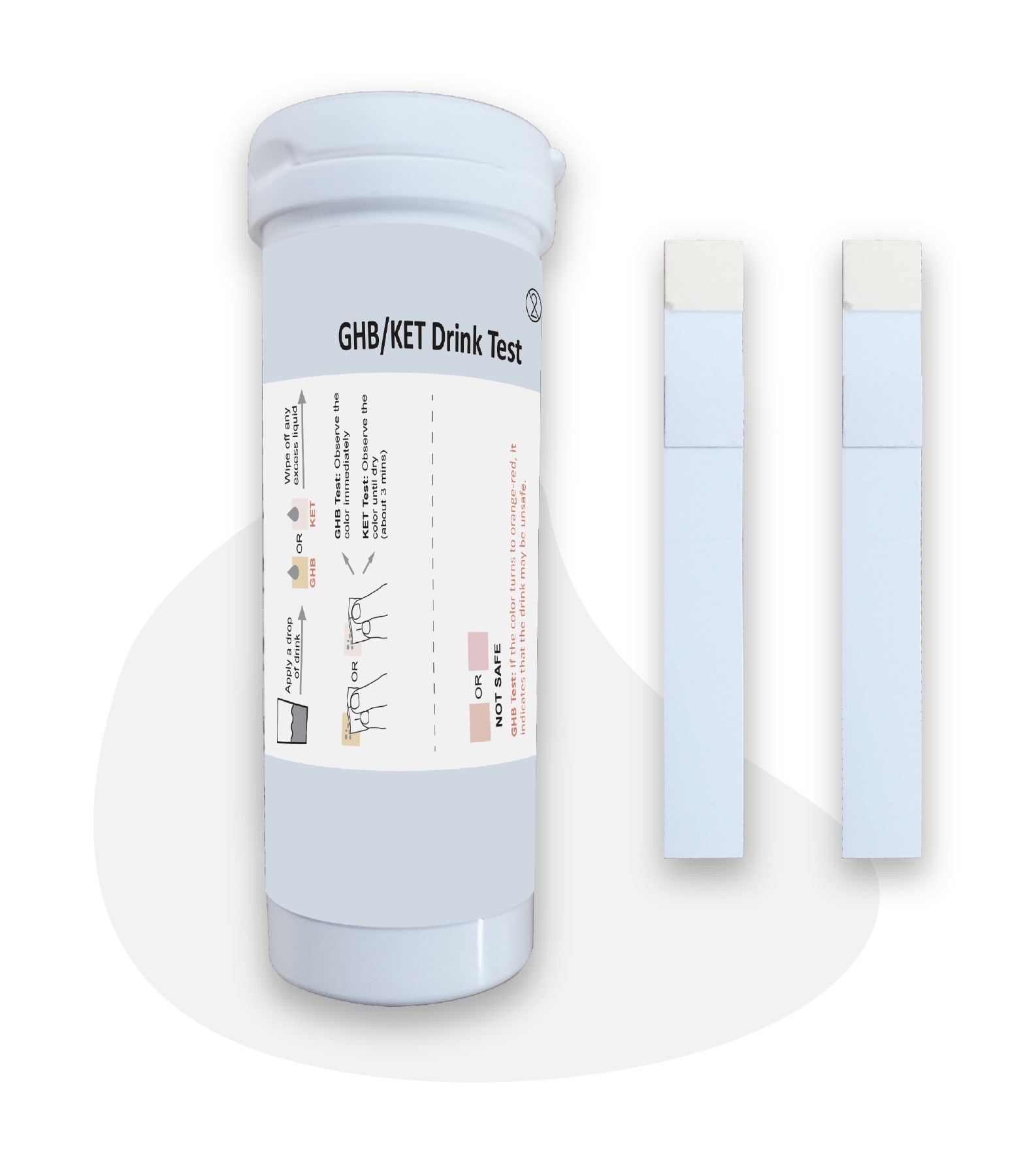 Women's Rapid GHB & Ketamine Drink Test